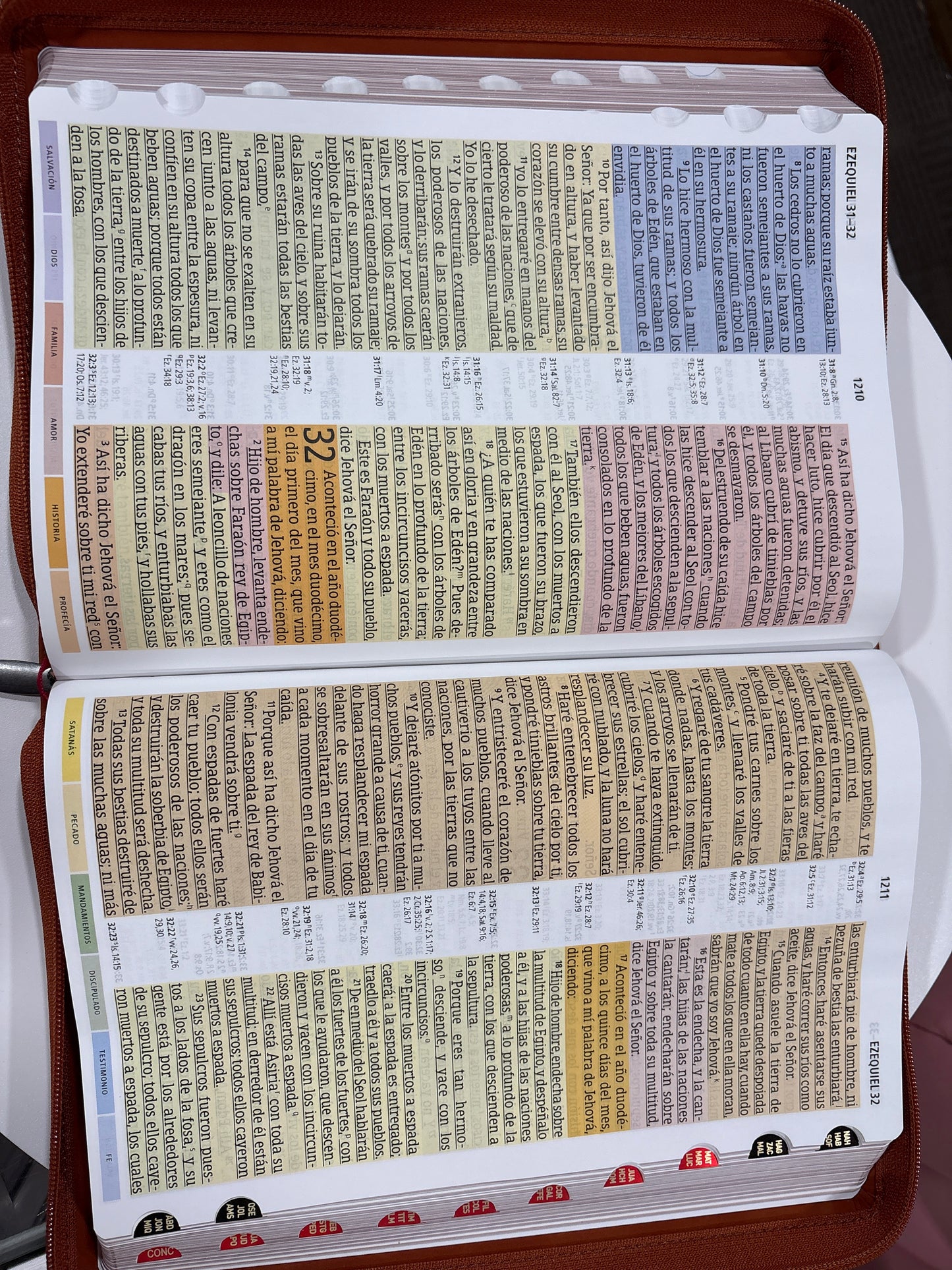 Biblia de Estudio Arcoiris - Letra Gigante - Edicion Especial