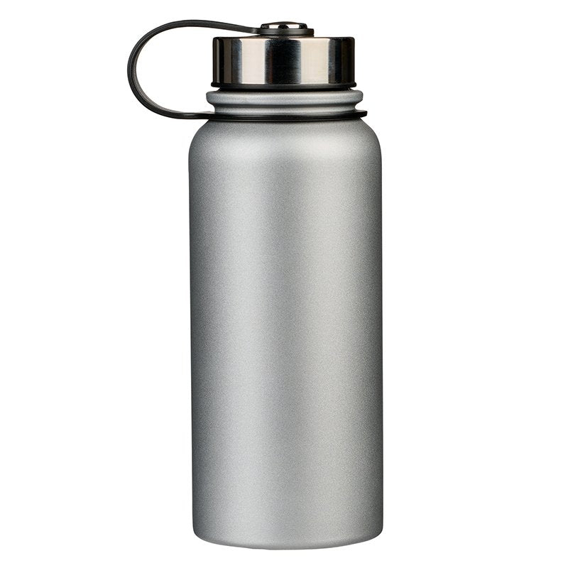 All Things Are Possible, Stainless Steel Water Bottle, Gray
