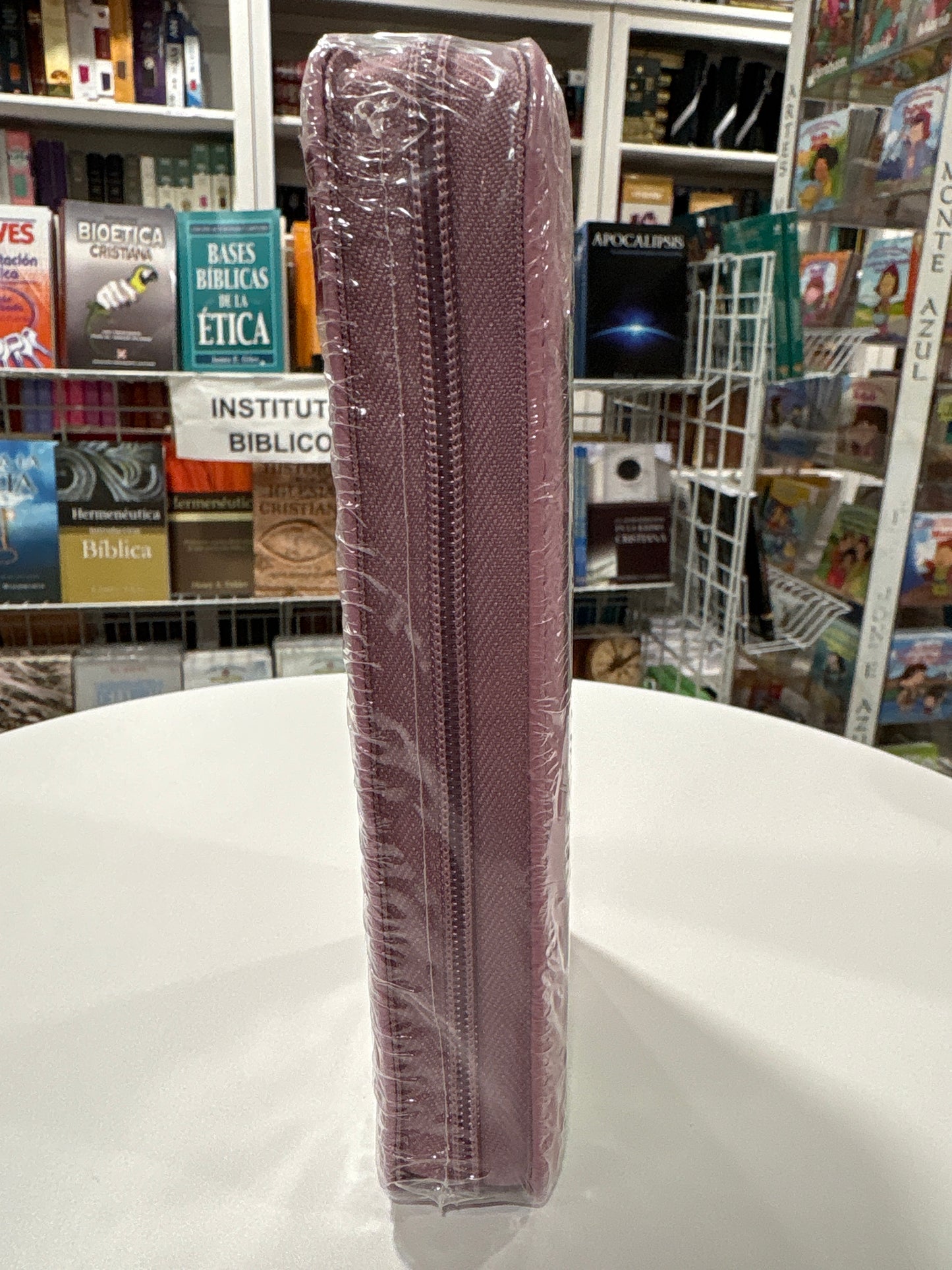 Biblia Chequera Rosa con Cierre e Index RVR1960