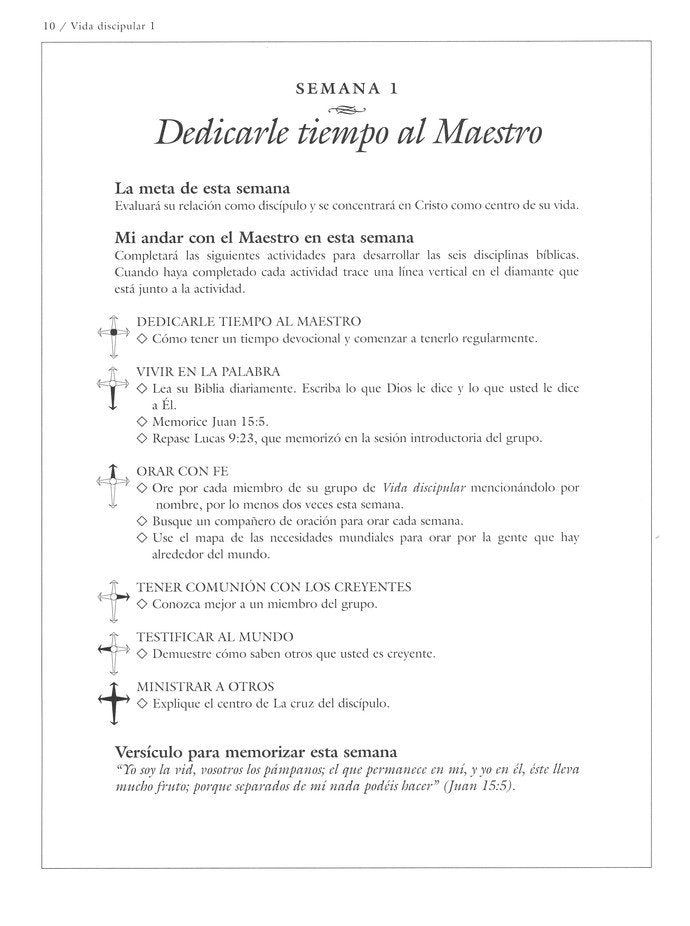 Vida Discipular 1: La Cruz del Discipulo
