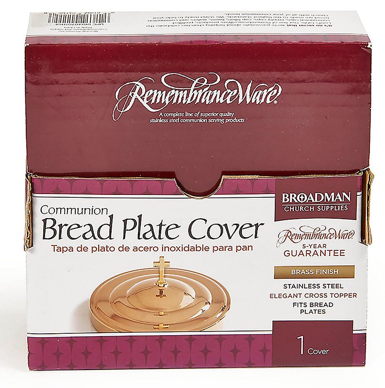 Breadplate Cover Gold Small