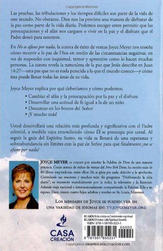 No Se Afane Por Nada / Be Anxious for Nothing
