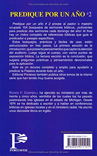 Predique por un año No. 2