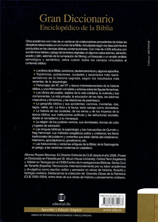 Gran Diccionario Enciclopédico de la Biblia