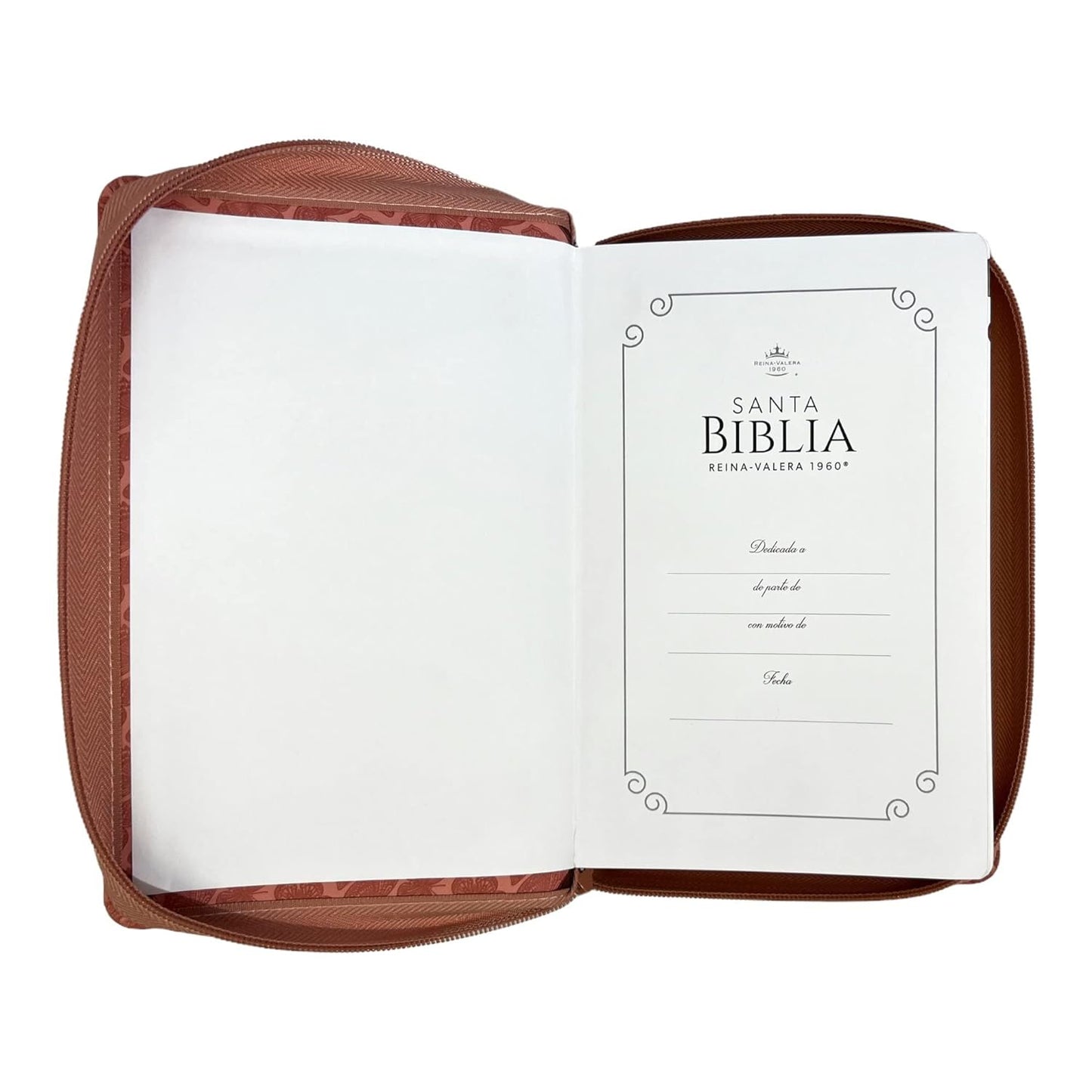 RVR 1960 with index and zipper closure, Super Large Print, beatiful design with butterflies