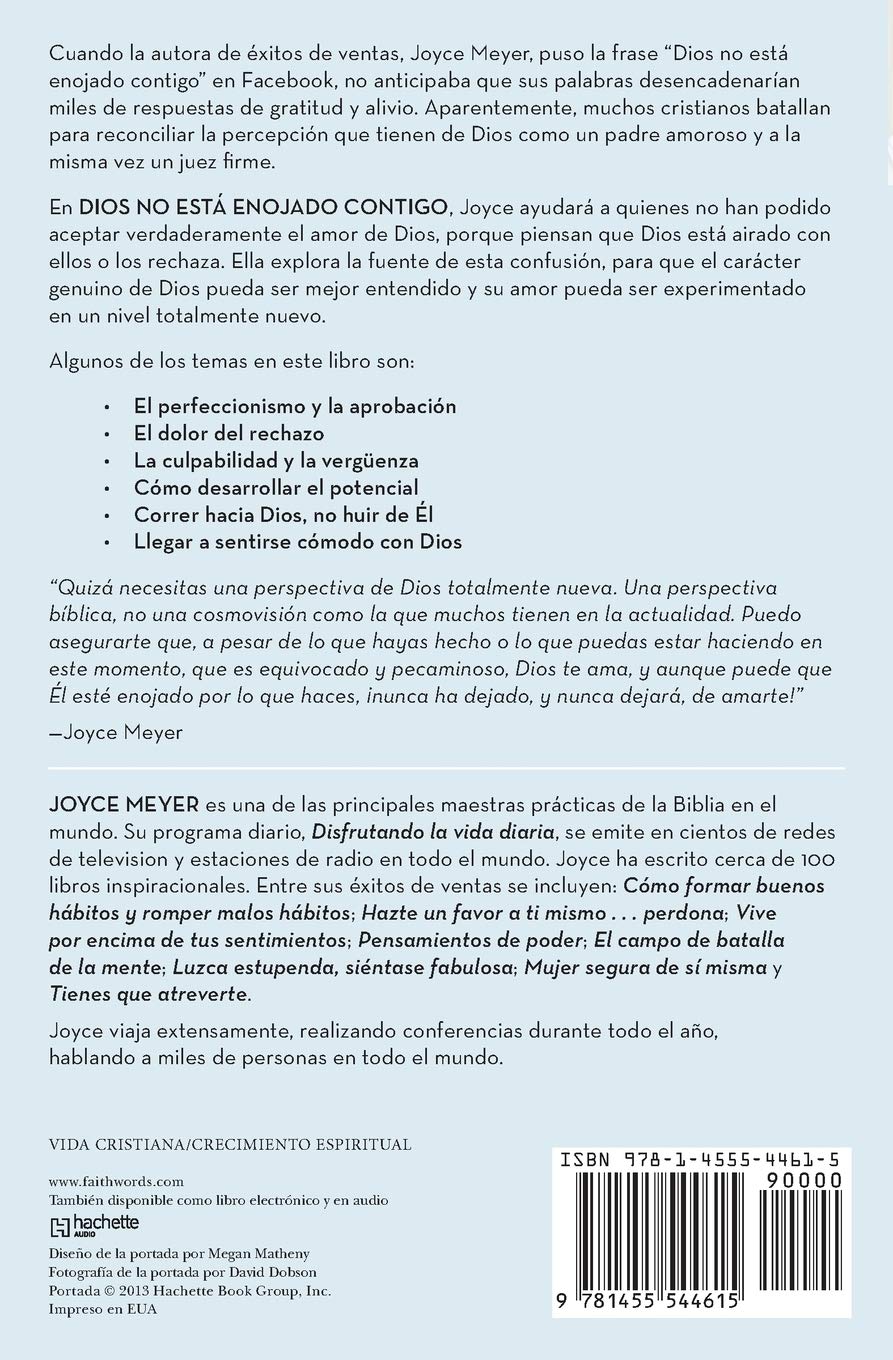 Dios No Está Enojado Contigo: Experimenta el Verdadero Amor, la Aceptación y una Vida Libre de Culpabilidad