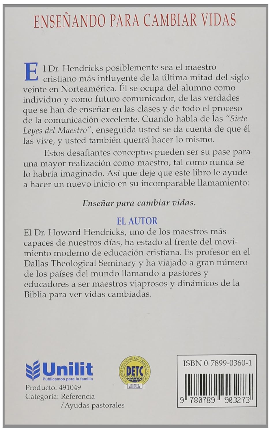 Enseñando para cambiar vidas