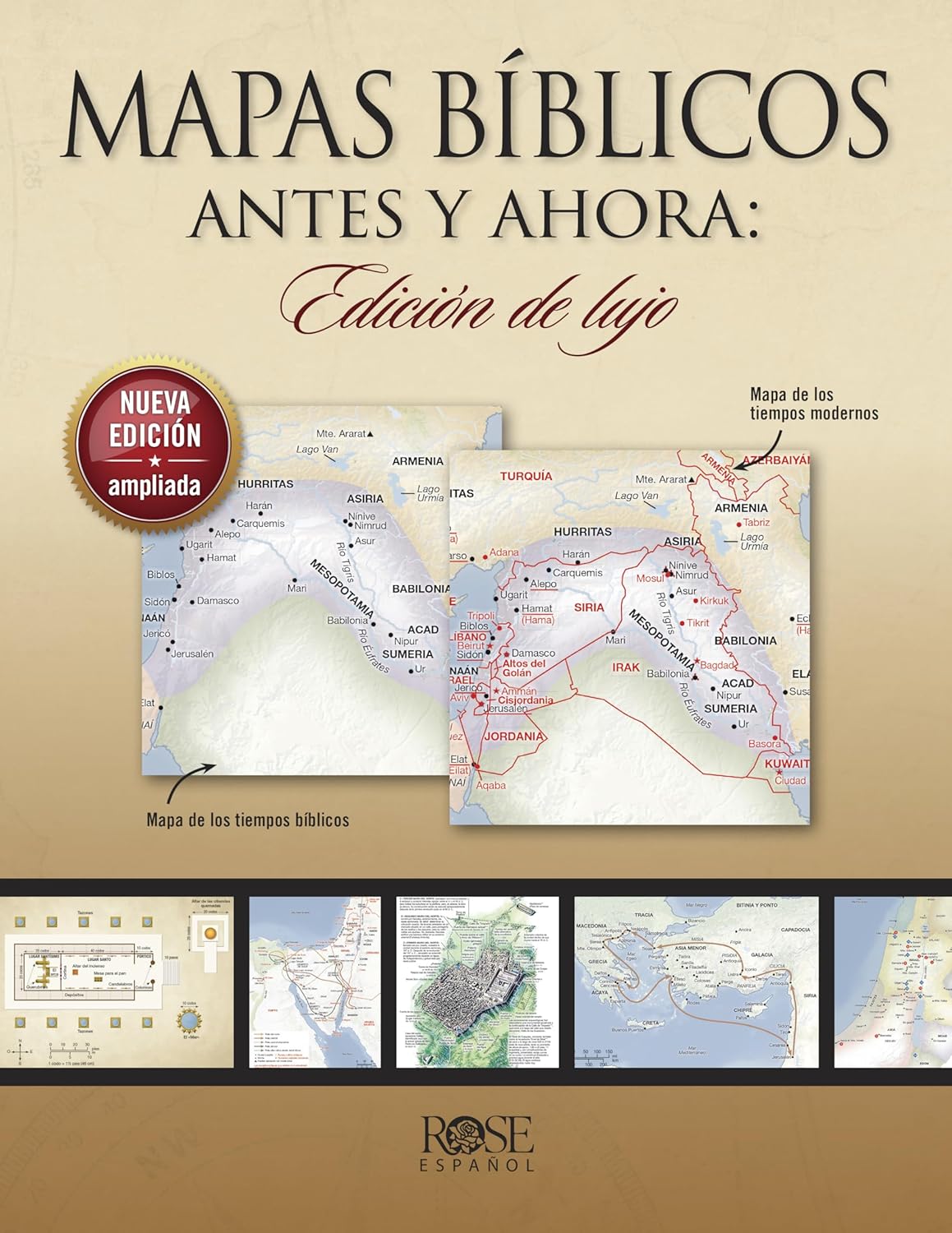 Mapas bíblicos antes y ahora