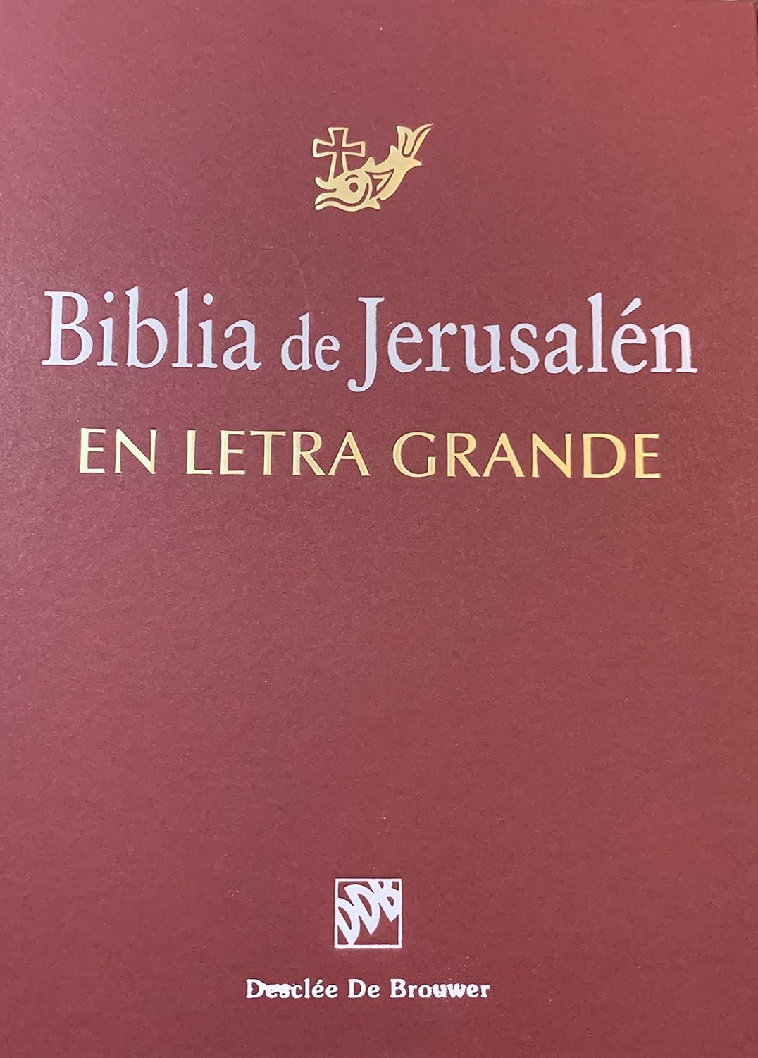 Biblia de jerusalén en letra grande