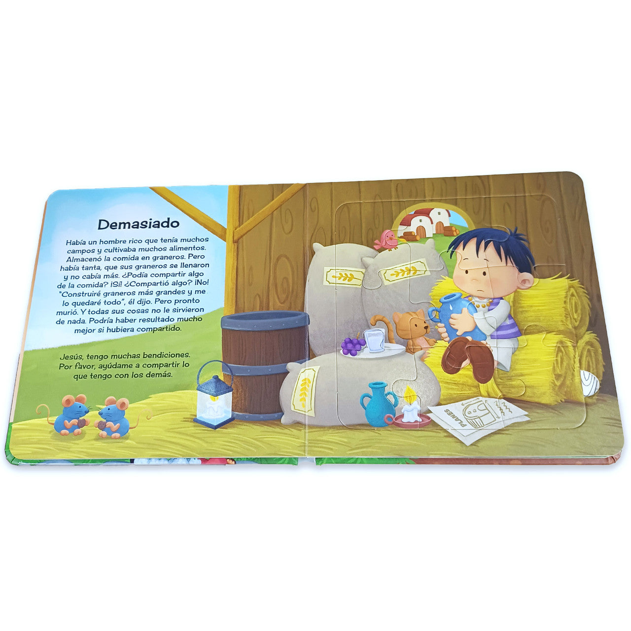 Parábolas de Jesús Libro Rompecabezas