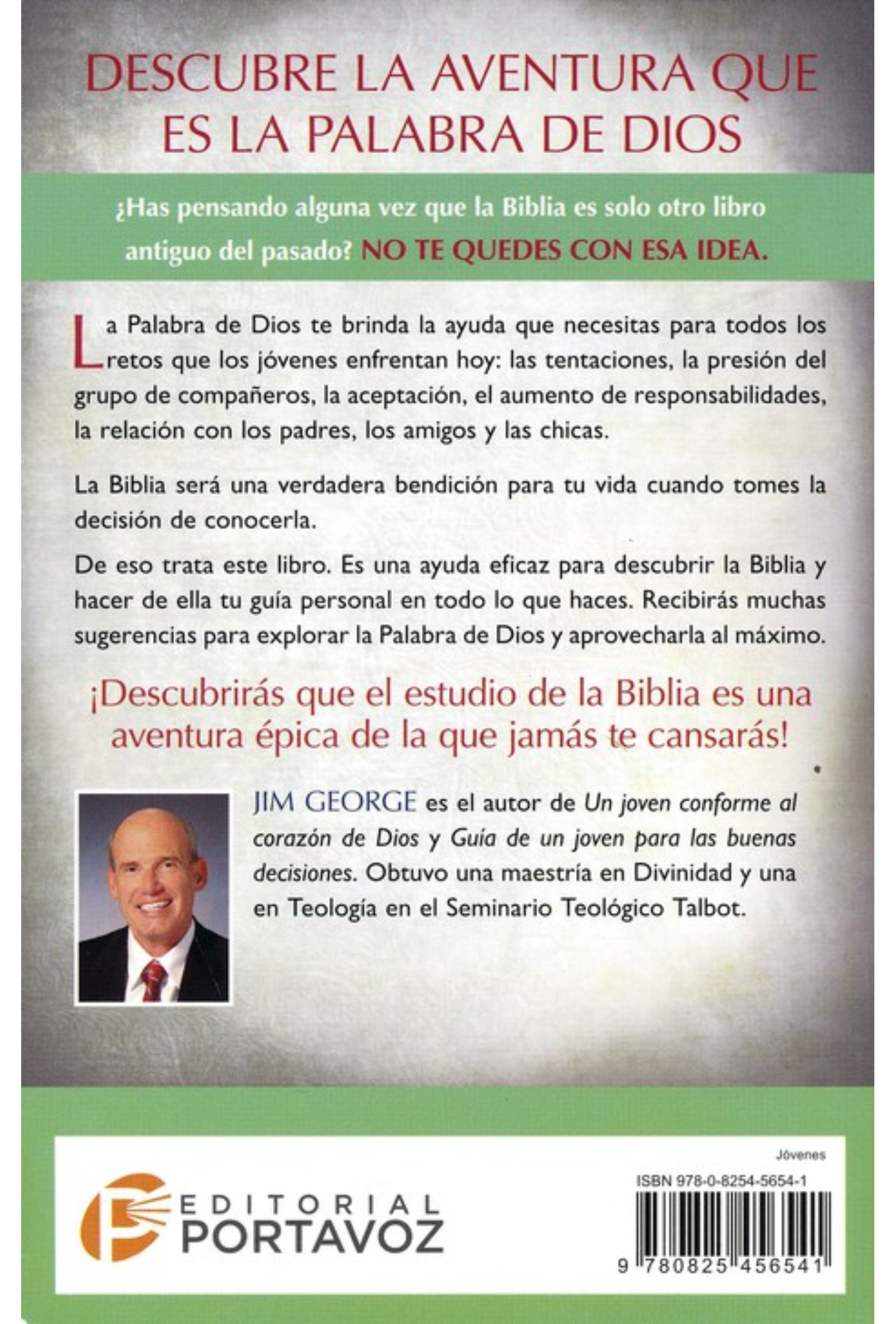 Guía de un Joven para Descubrir su Biblia – Tapa Blanda – Jim George