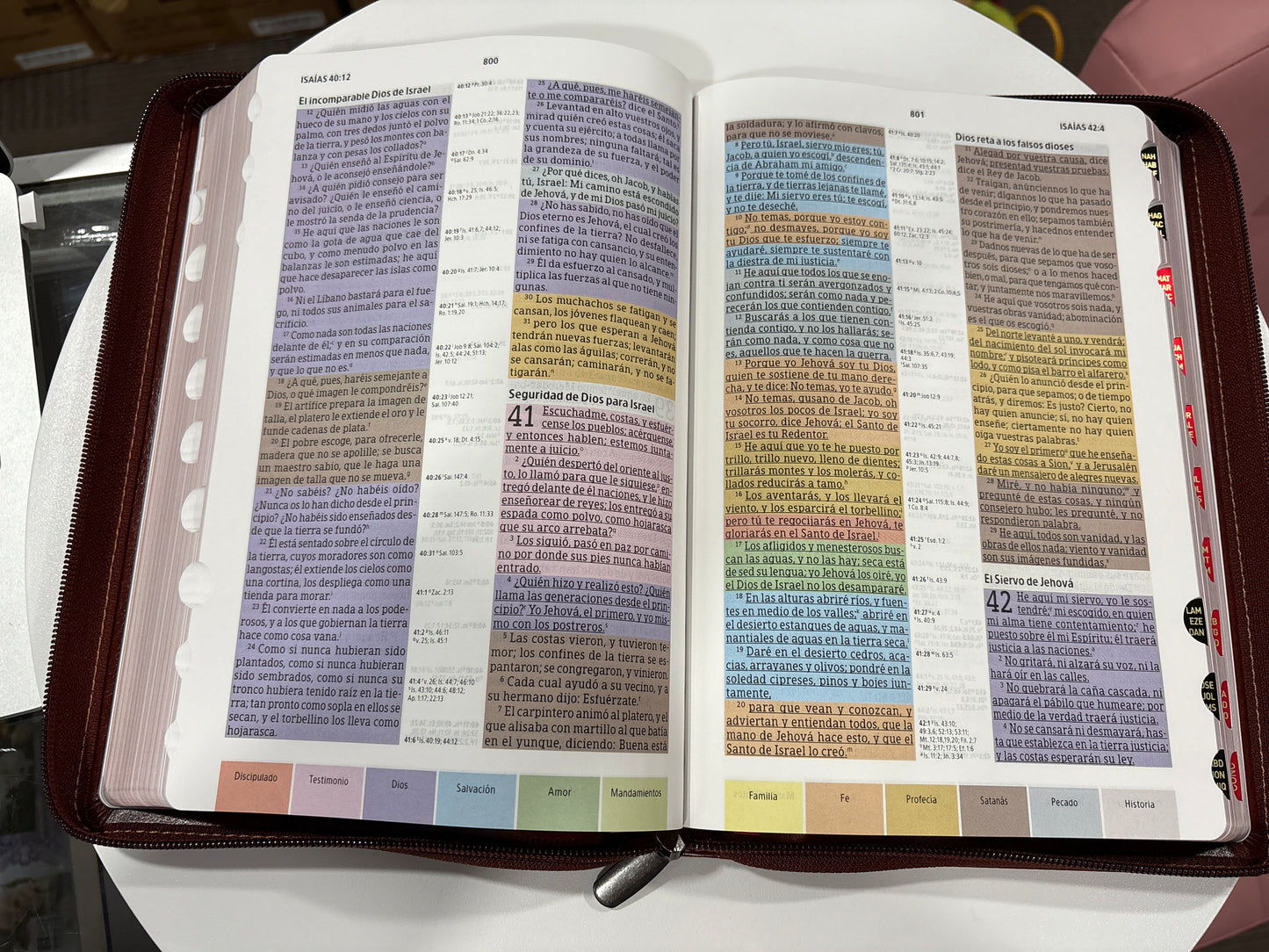 Biblia de Estudio Arcoiris - Edicion Especial