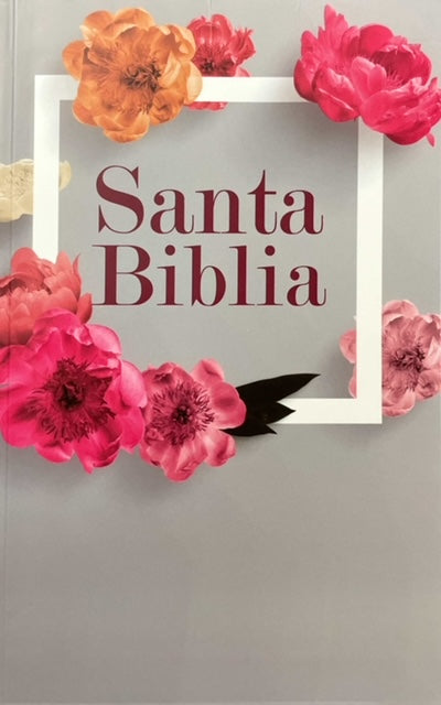 Biblia 12 Pts RV1960 Floreada Con Indice