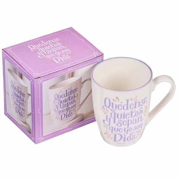Quedense Quietos y Sepan Salmos Ceramic Mug