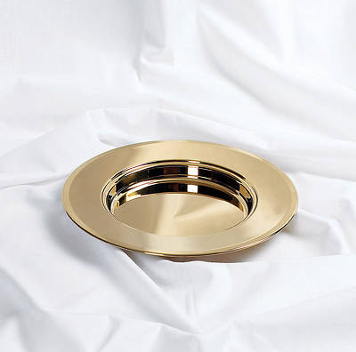 Brass Bread Plate Gold