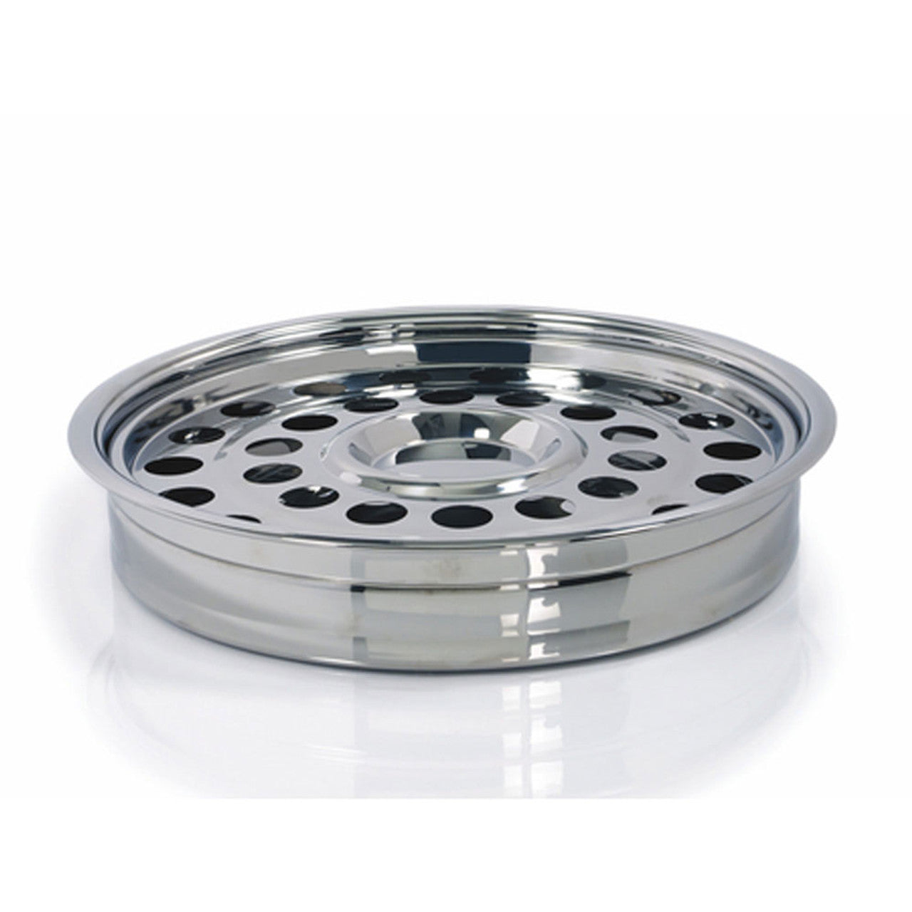 One Pass Communion Tray - Silver Stainless Steel