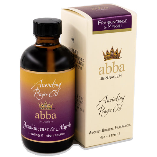 Abba Frankincense and Myrrh Anointing Oil Large