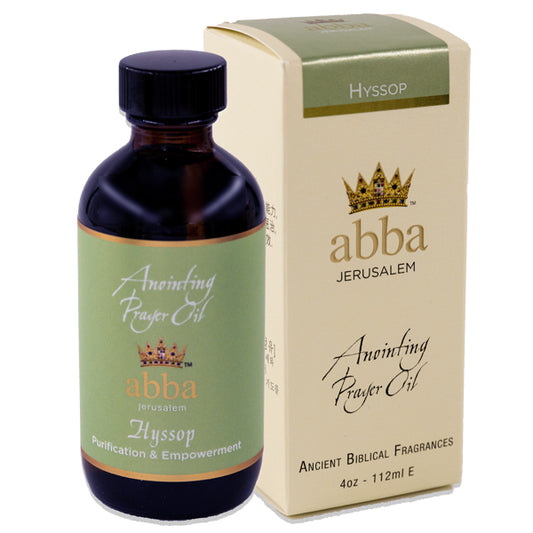 Abba Hyssop Anointing Oil Large