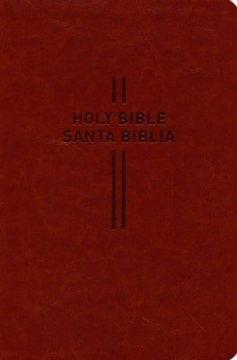 Bilingual Bible / Biblia bilingüe NLT/NTV (LeatherLike, Brown)
