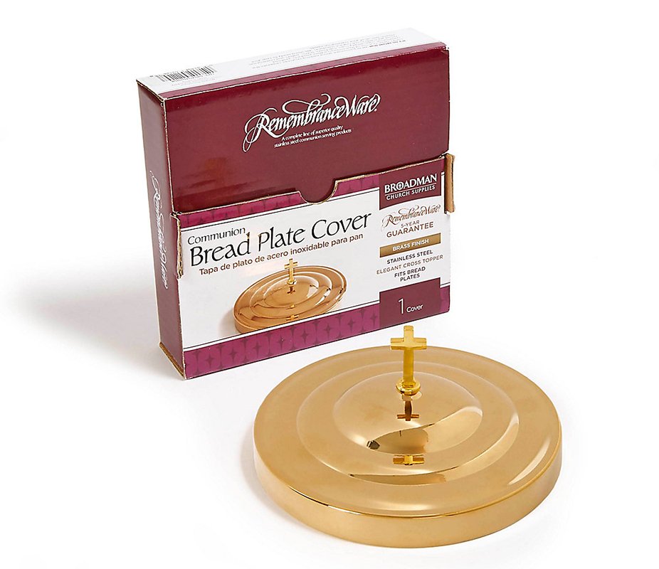 Breadplate Cover Gold Small