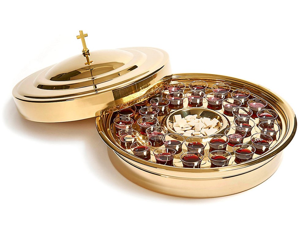 Breadplate Cover Gold Small