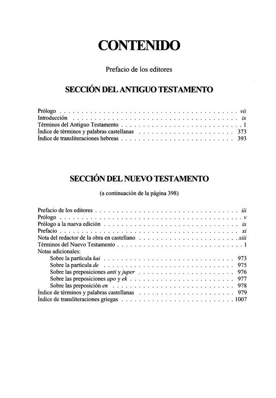 Diccionario Expositivo de Palabras del AT y NT Vine