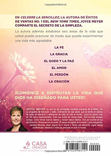 Celebre la sencillez: Ama a Dios y disfruta la vida