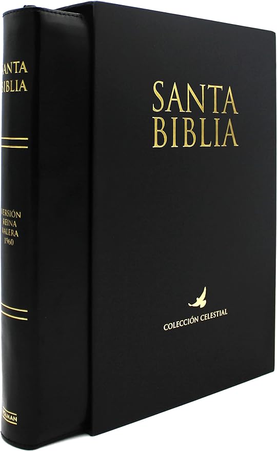 RVR 1960 Biblia Super Gigante con Impresión Grande, Negro, Imitación Cuero