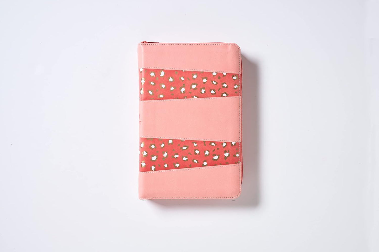 NBLA, Biblia Aventura, Interior a color, Leathersoft, Coral, con Cierre,