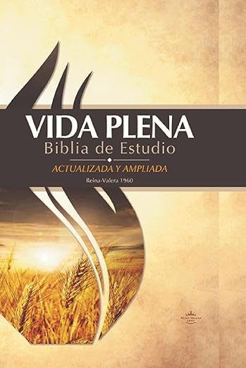 RVR 1960 Vida Plena Biblia de Estudio - Tapa dura con Indice