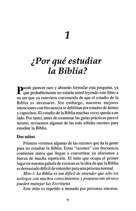 COMO ESTUDIAR E INTERPRETAR LA BIBLIA