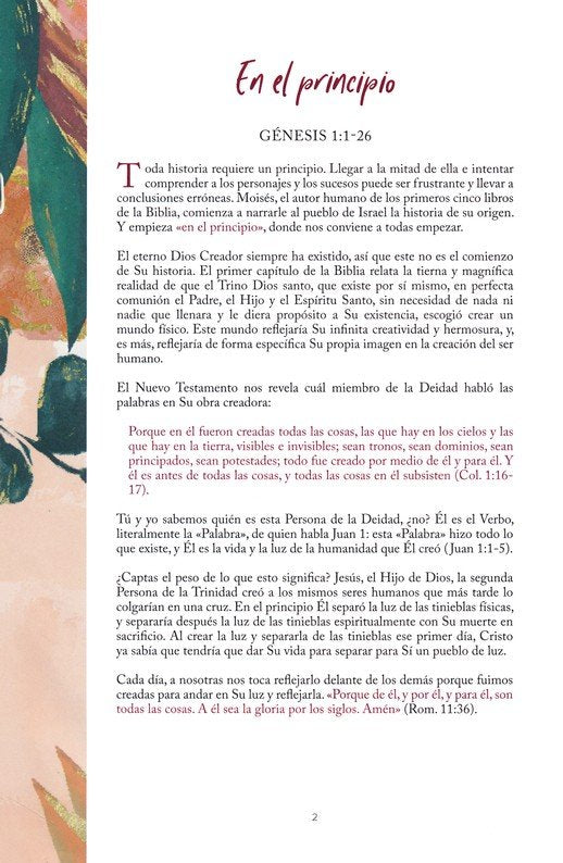 Biblia dev. para mujeres RVR 1960 centrada en Cristo