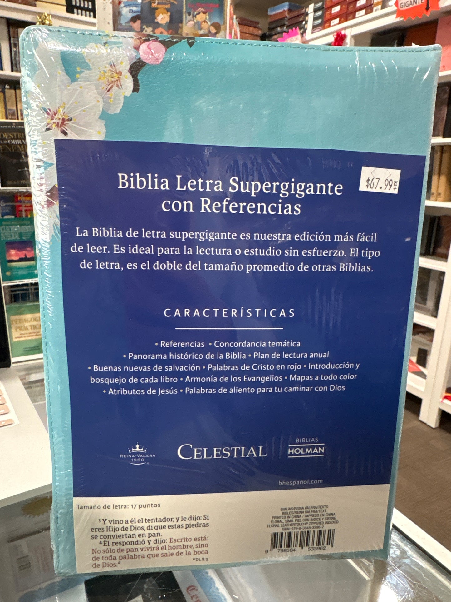 Biblia Letra Supergigante con Referencias