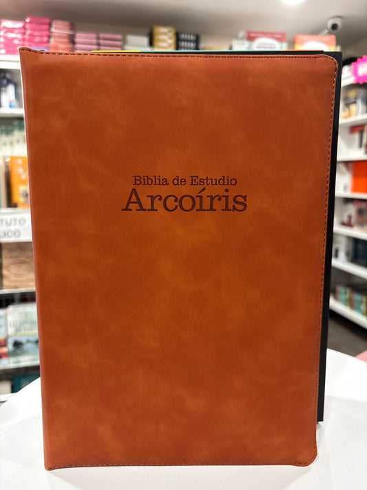 Biblia de Estudio Arcoiris - Letra Gigante - Edicion Especial