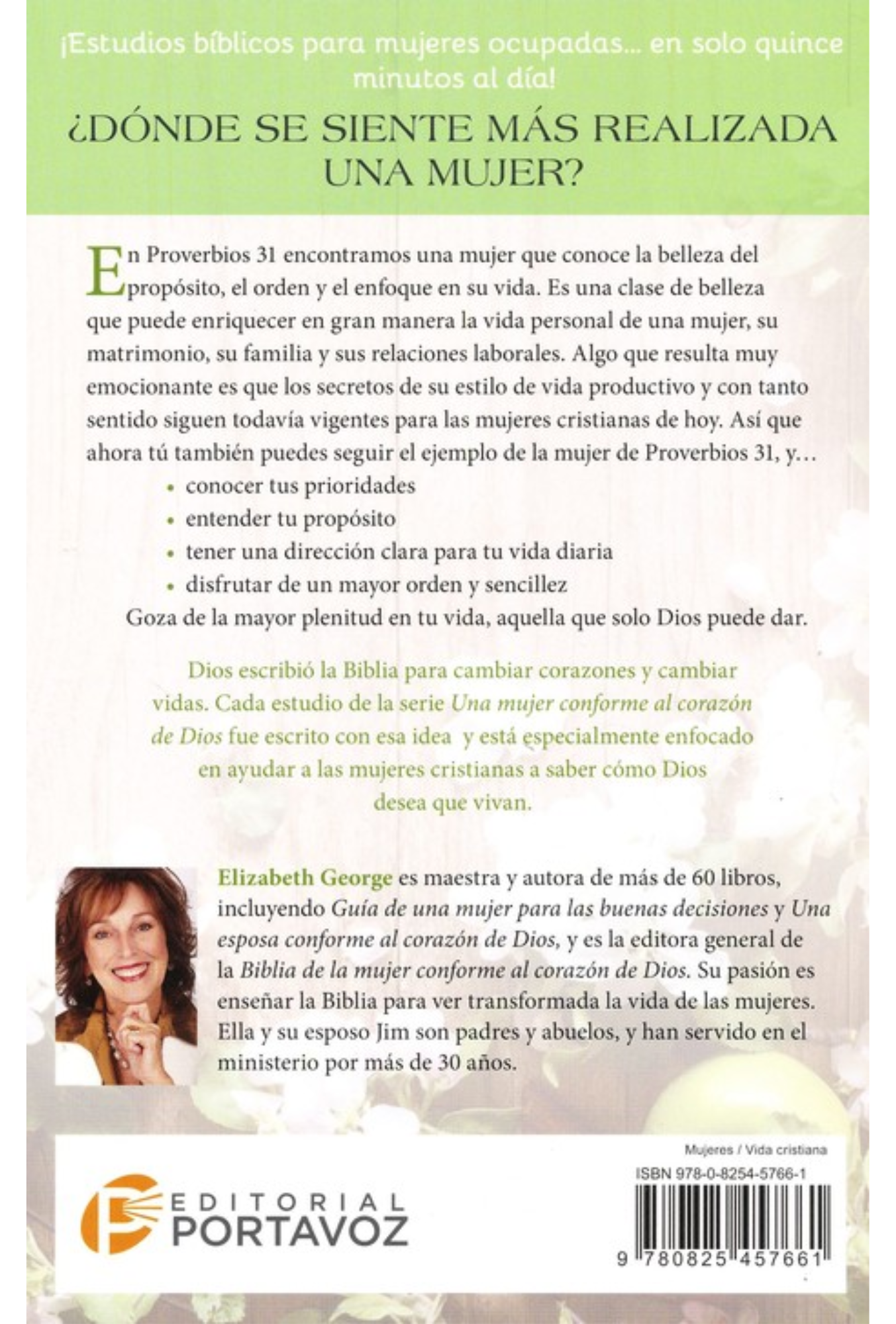 Proverbios 31 Descubre los Tesoros de una Mujer Virtuosa – Tapa Blanda – Elizabeth George