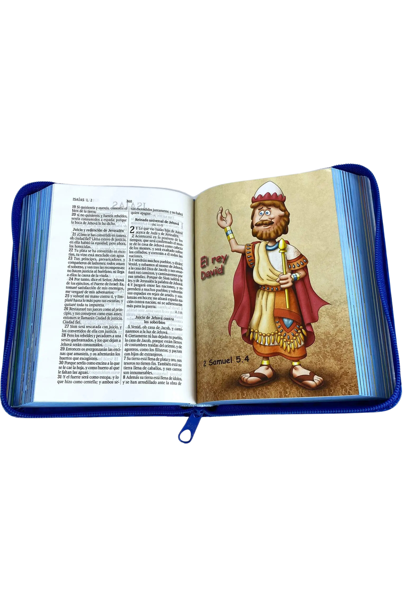 Biblia Amigos Por Siempre Azul con Cierre RVR1960