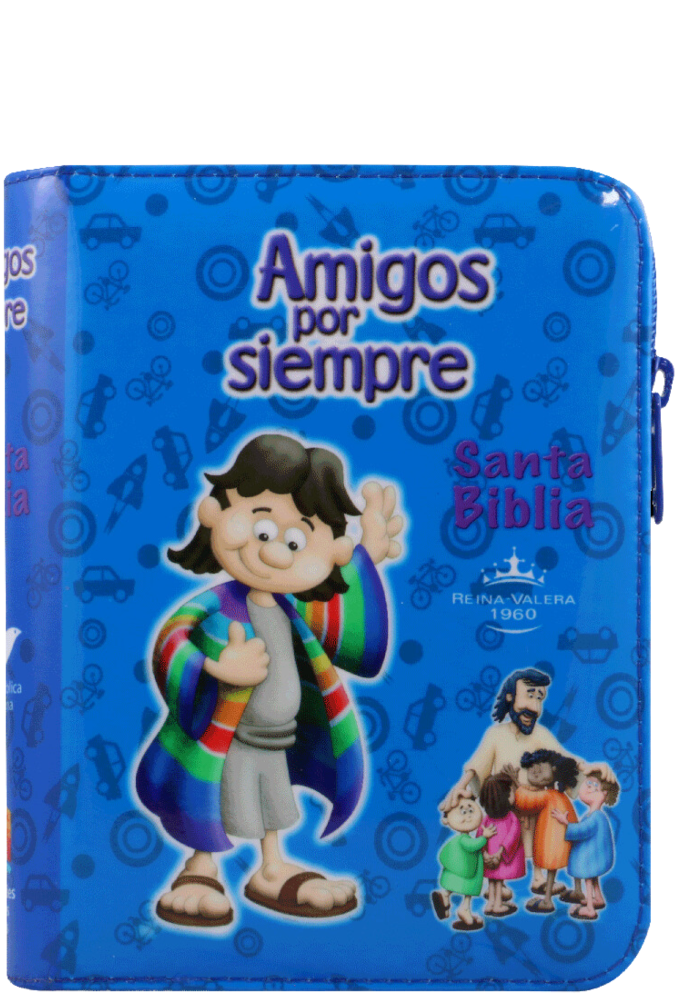 Biblia Amigos Por Siempre Azul con Cierre RVR1960