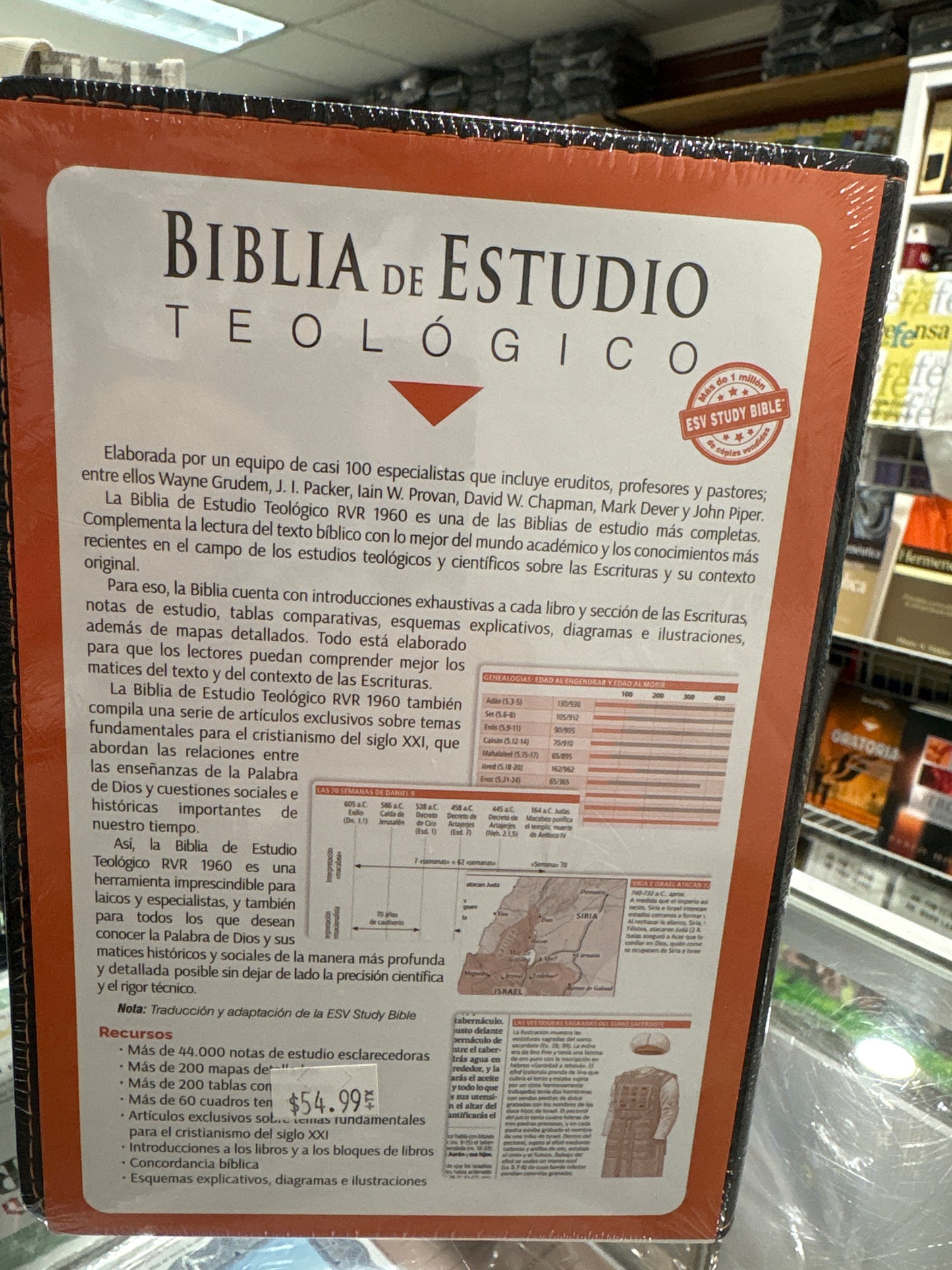 BIBLIA DE ESTUDIO TEOLOGICO REINA-VALERA 1960