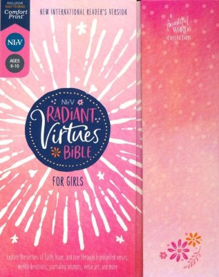 NIrV, Radiant Virtues Bible for Girls, Comfort Print--hardcover, magnetic closure