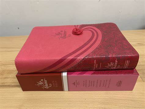 Biblia PARA QUINCEAÑERA Cóctel de Frambuesa Símil Piel REINA VALERA 1960