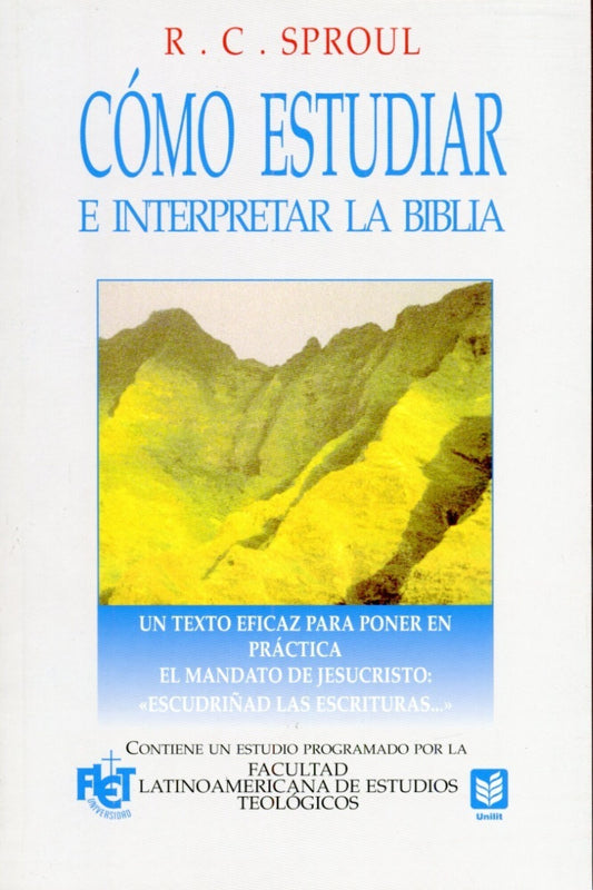 COMO ESTUDIAR E INTERPRETAR LA BIBLIA