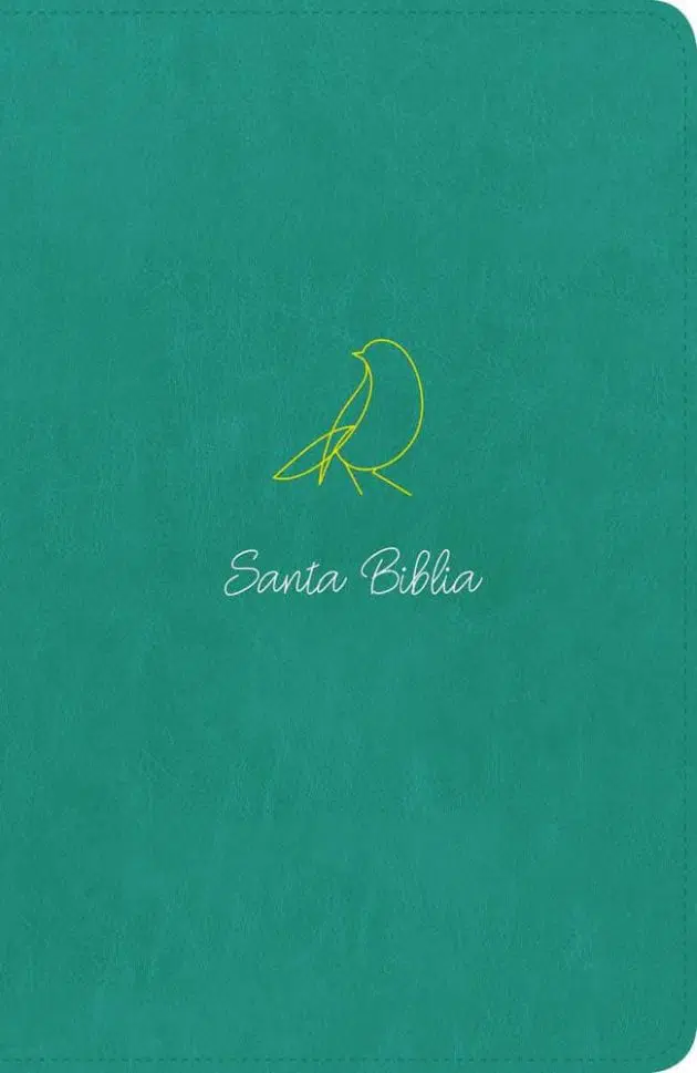 NTV Santa Biblia, Edicion ziper letra grande con referencias LeatherLike, Teal