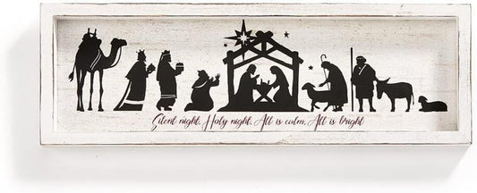 Christmas Framed Nativity Wall Décor