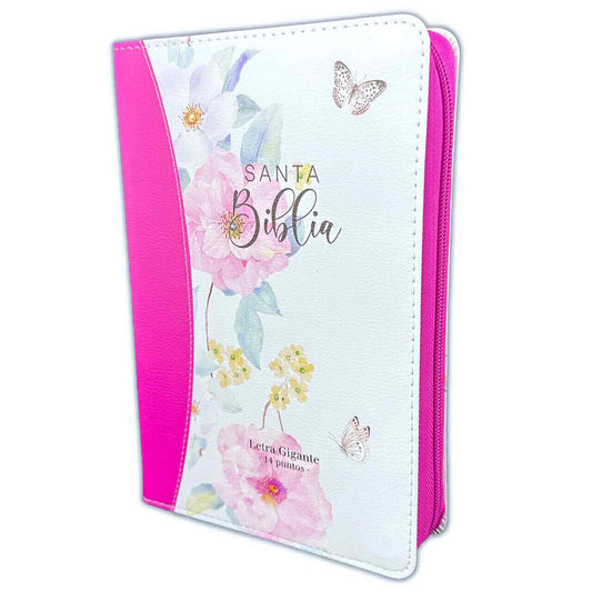 Biblia con Cierre Letra Gigante Manual 14 puntos RV1960